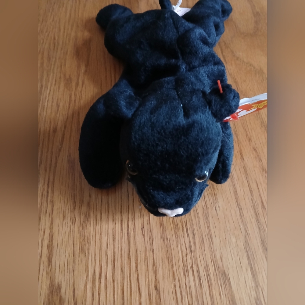 1995 TY “Velvet” Beanie Baby Black Panther